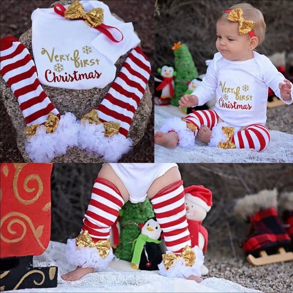 3 month old girl christmas outfits